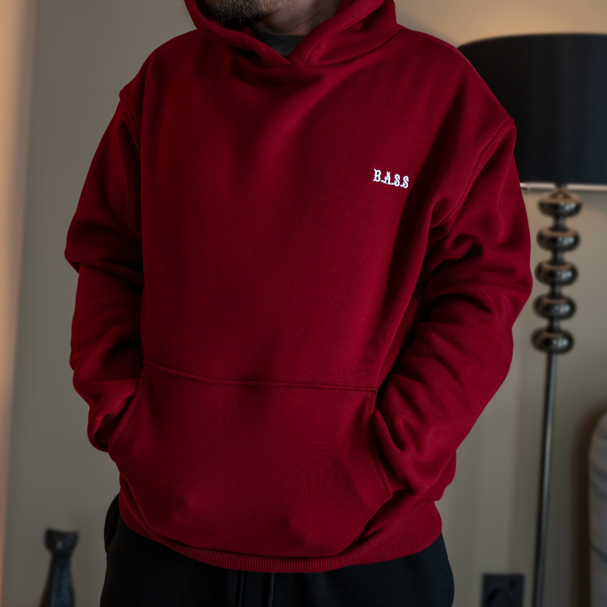 BASS Bordo Oversize Hoodie