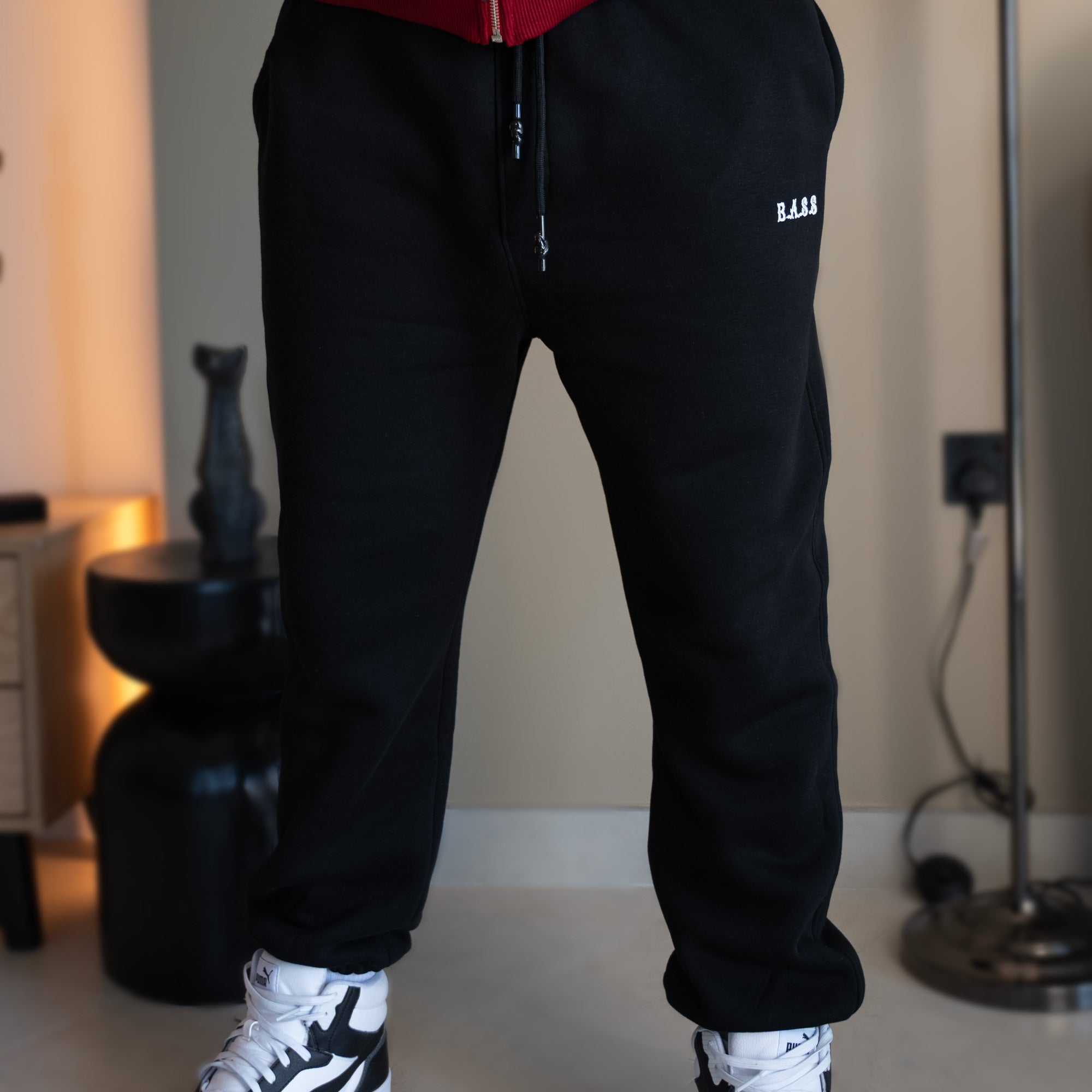 BASS Siyah Oversize Eşofman