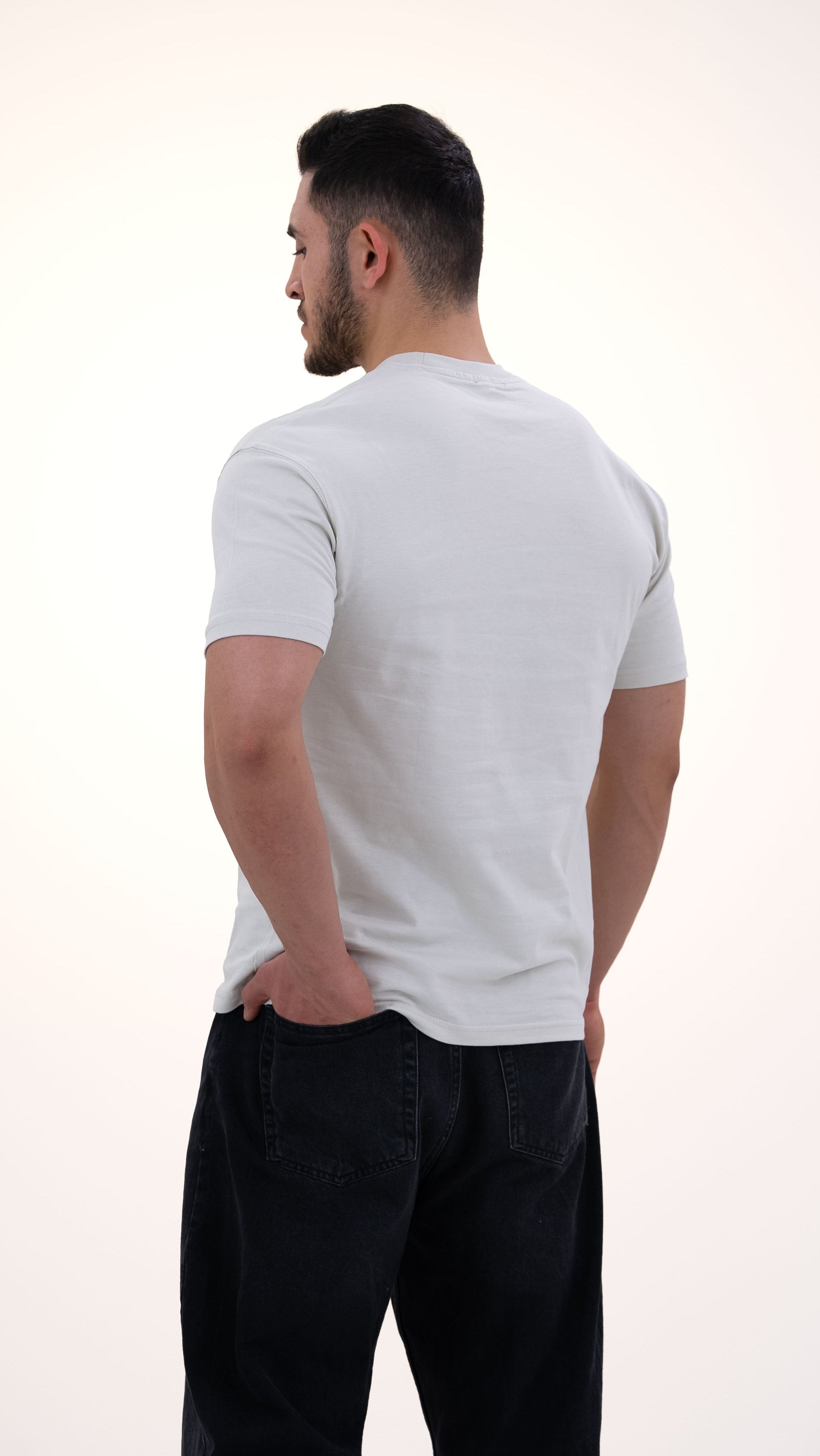 BASS Premium Oversize Tişört Bej