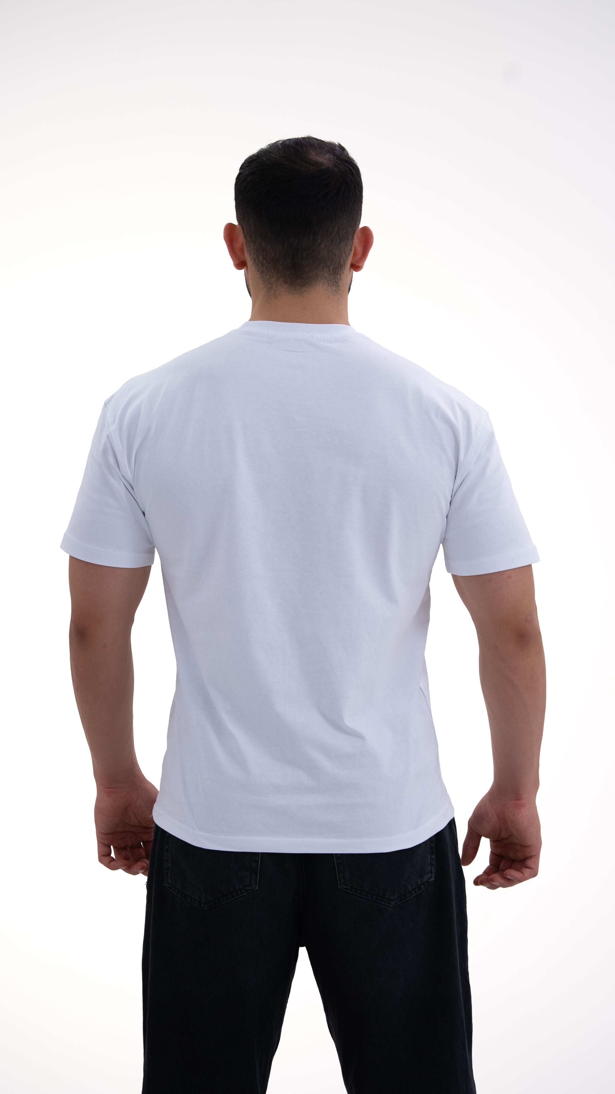 BASS Basic Premium Oversize Tişört Beyaz