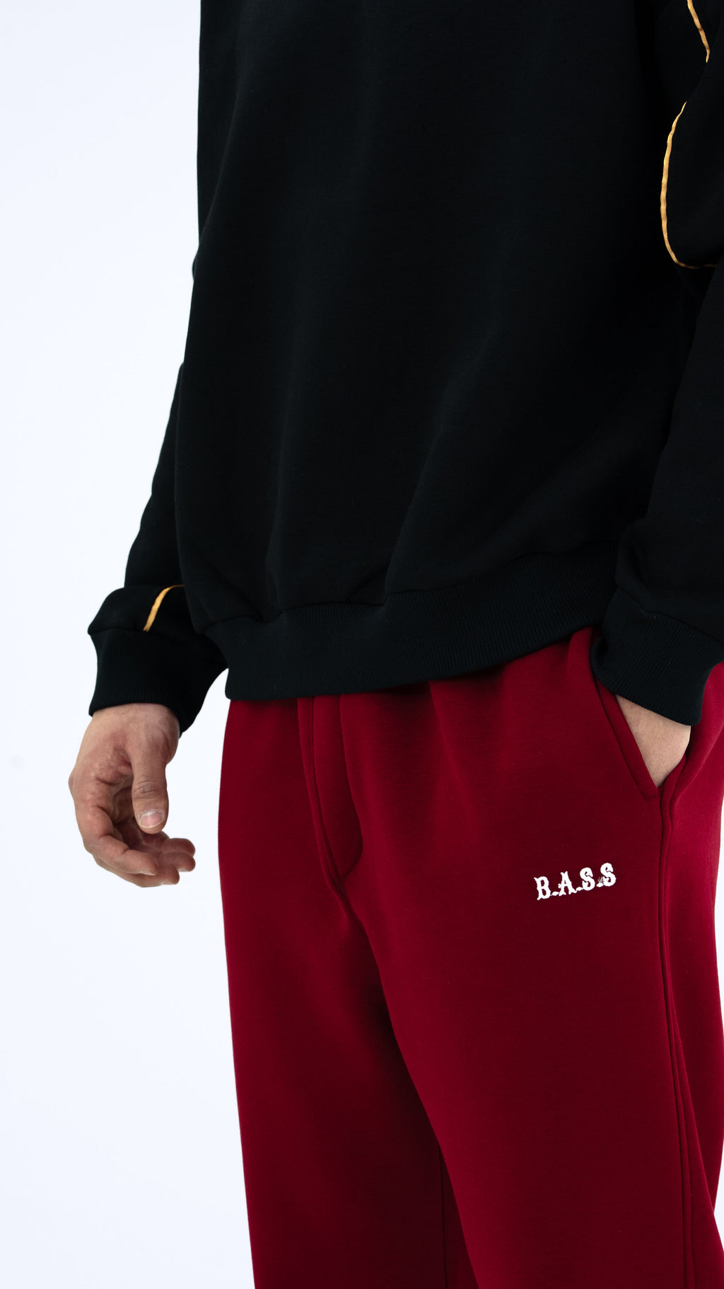 BASS Premium Oversize Eşofman Bordo