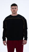 BASS Siyah Premium Sweatshirt Gold