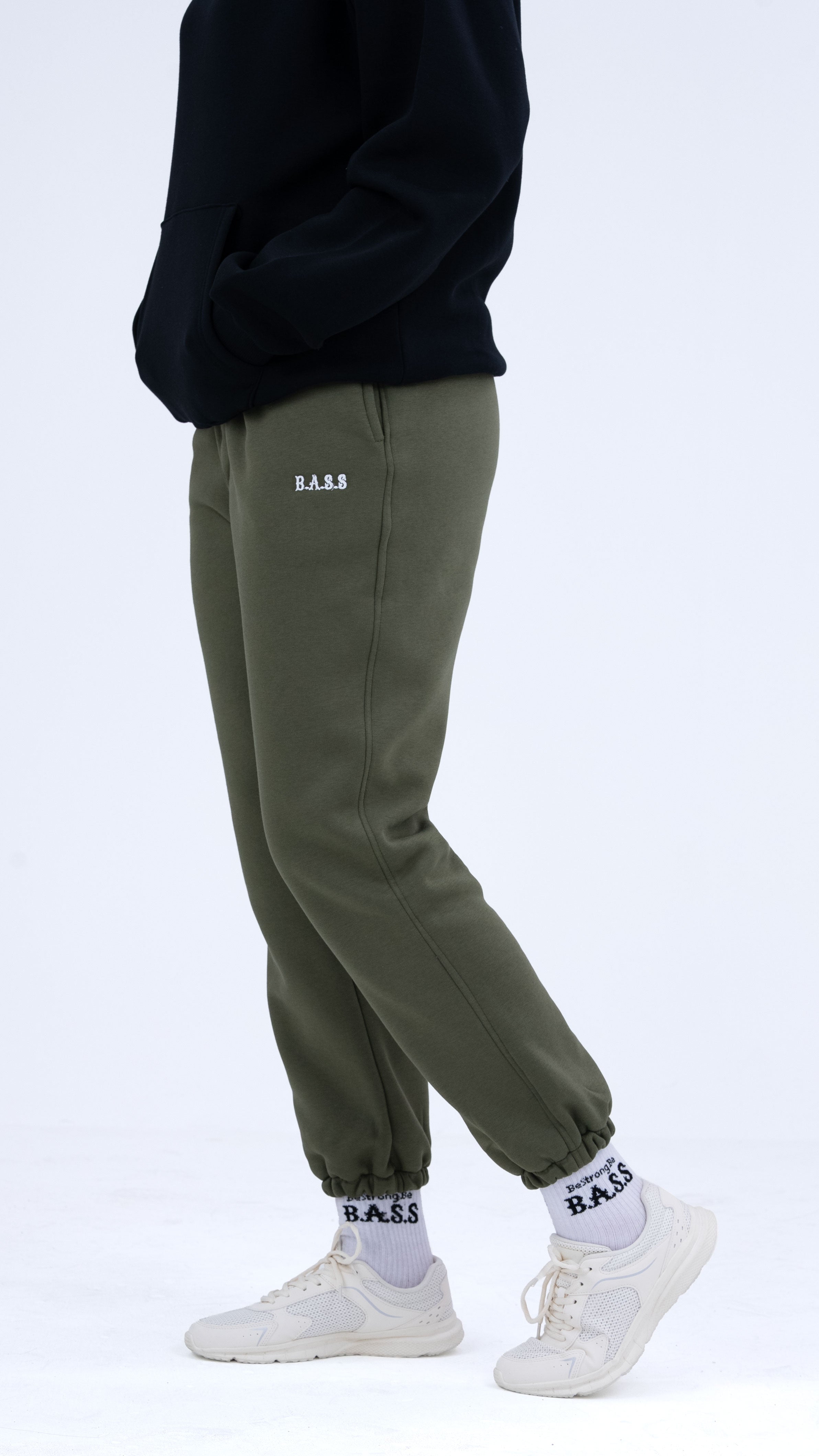 BASS Premium Oversize Eşofman Haki