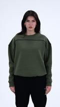 BASS Haki Premium Sweatshirt Siyah