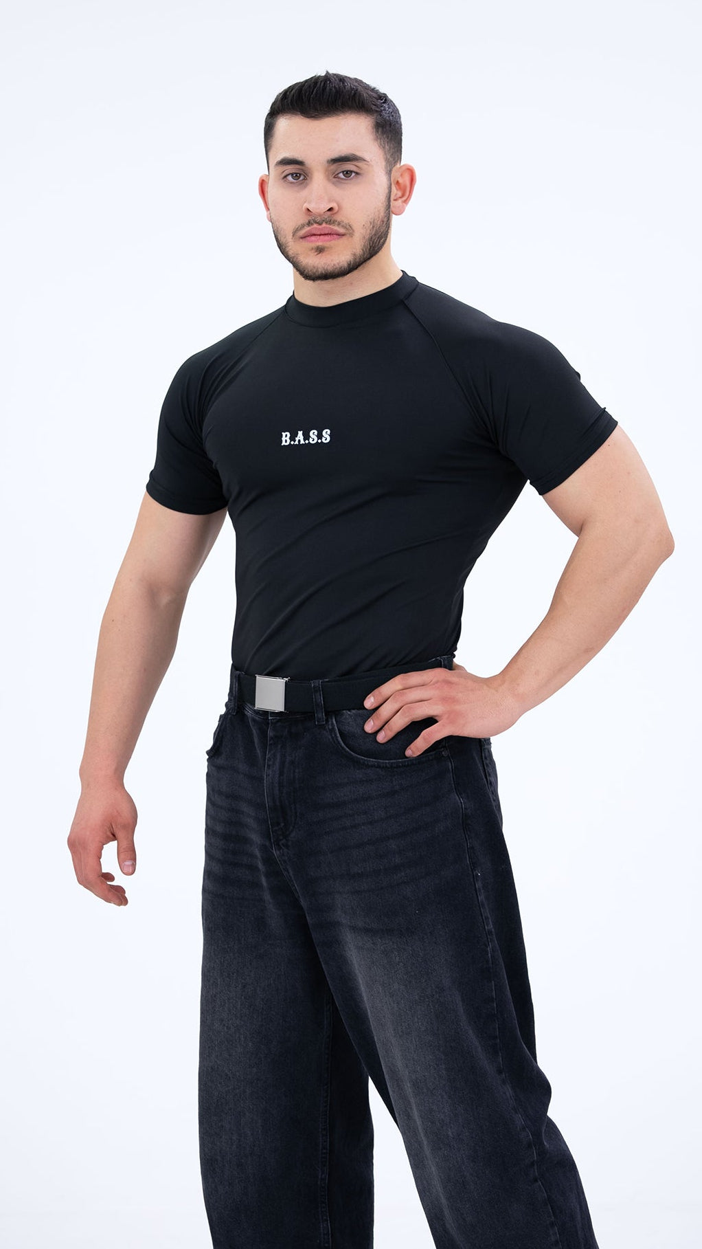 BASS Compression Pro Kısa Kollu Siyah