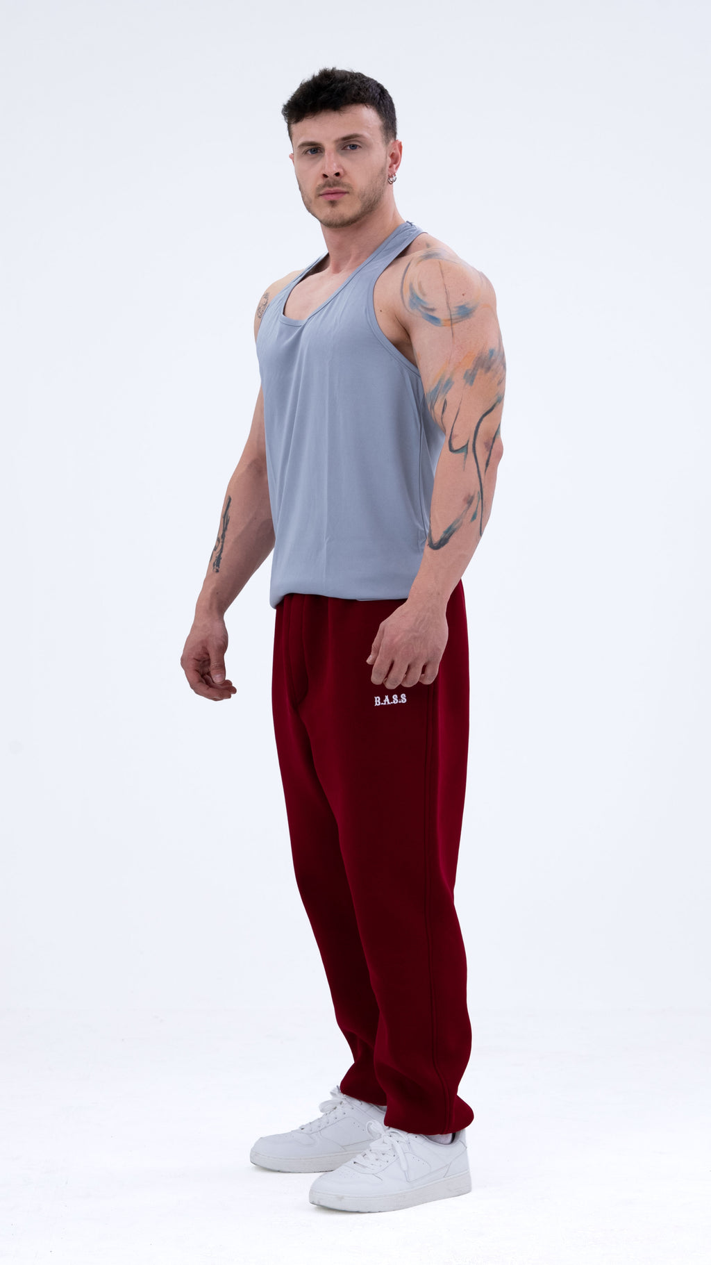 Performance Gri Gümüş Athlete Tank