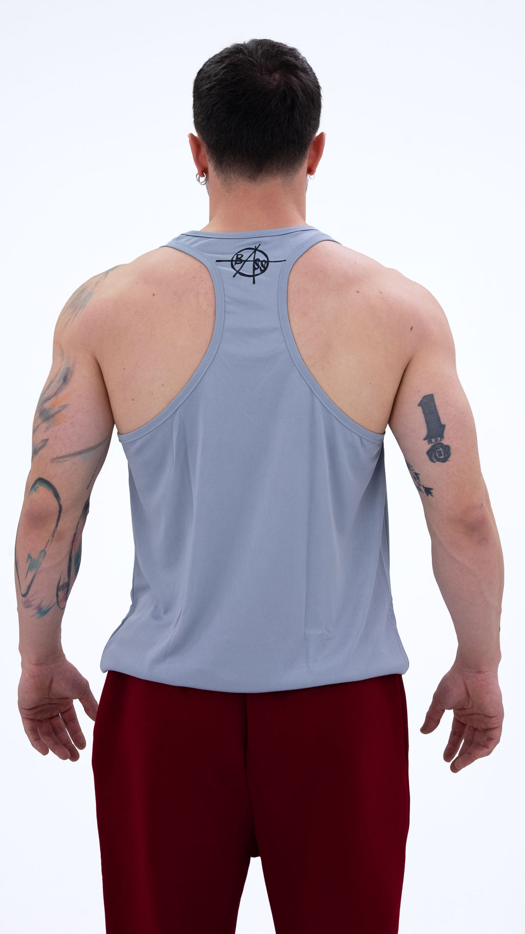Performance Gri Gümüş Athlete Tank