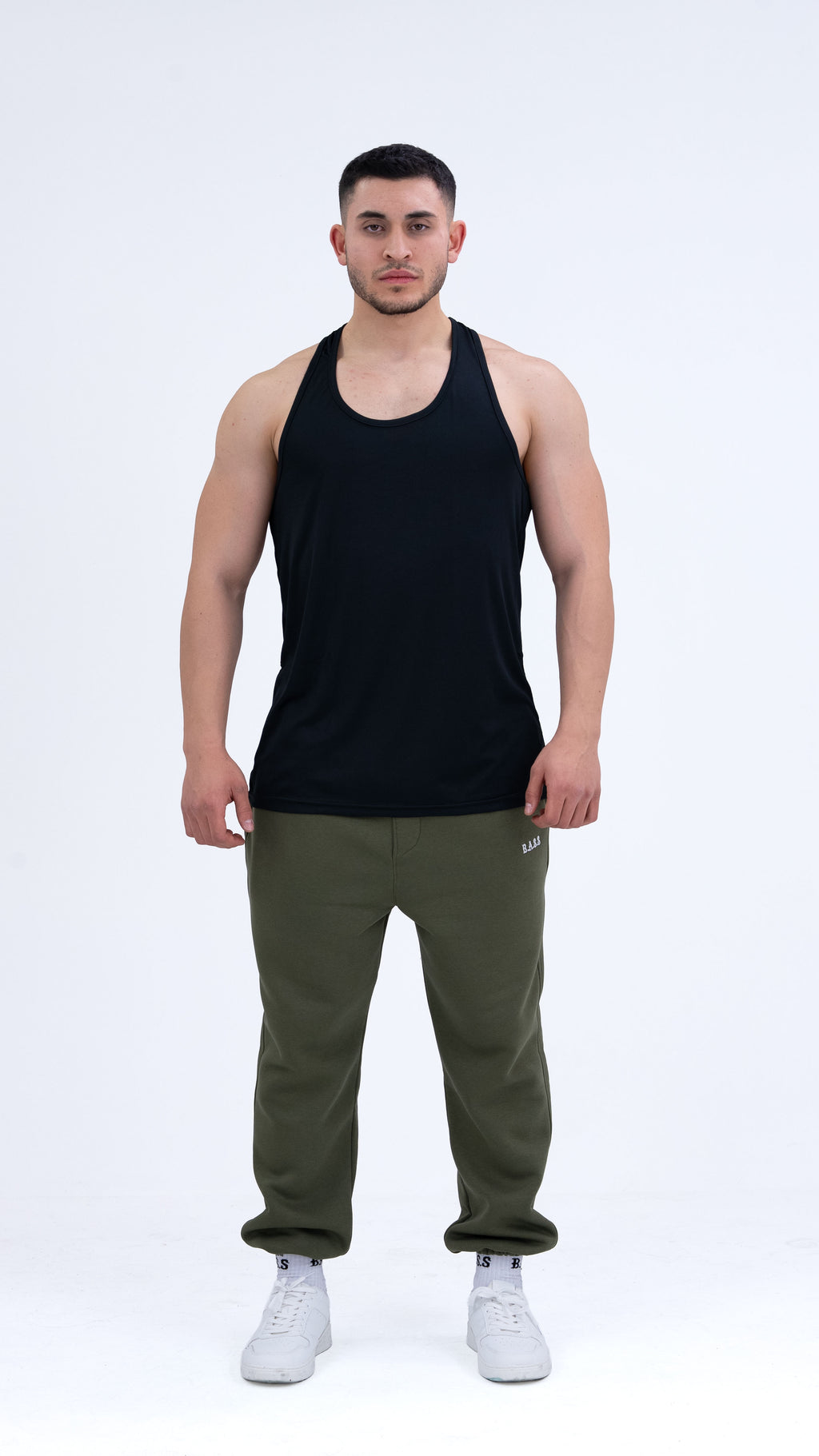 Performance Siyah Athlete Tank
