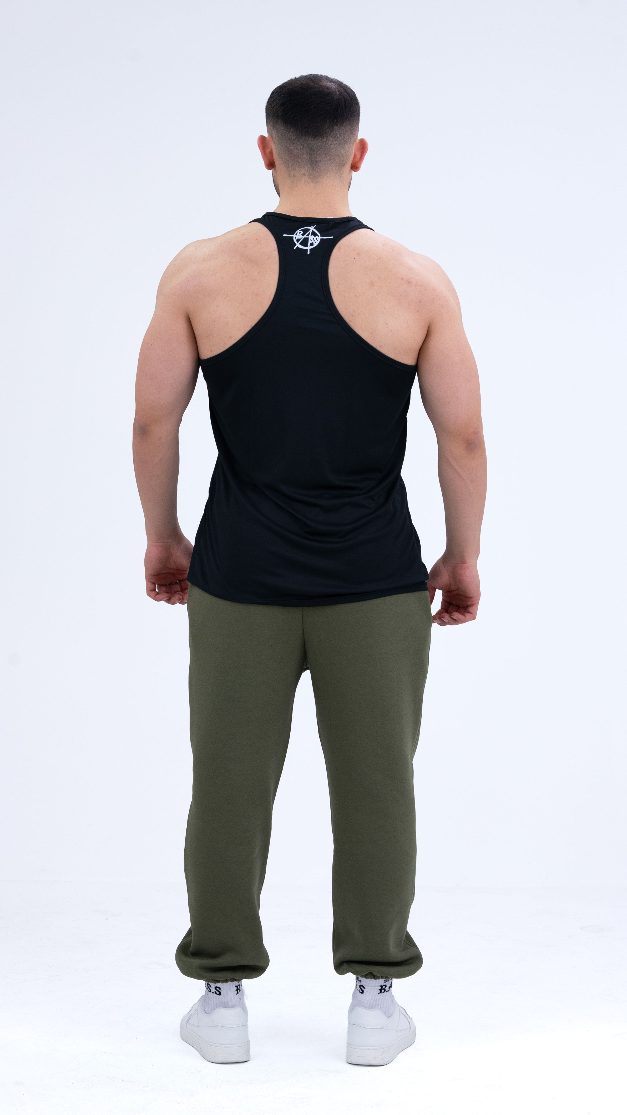 Performance Siyah Athlete Tank