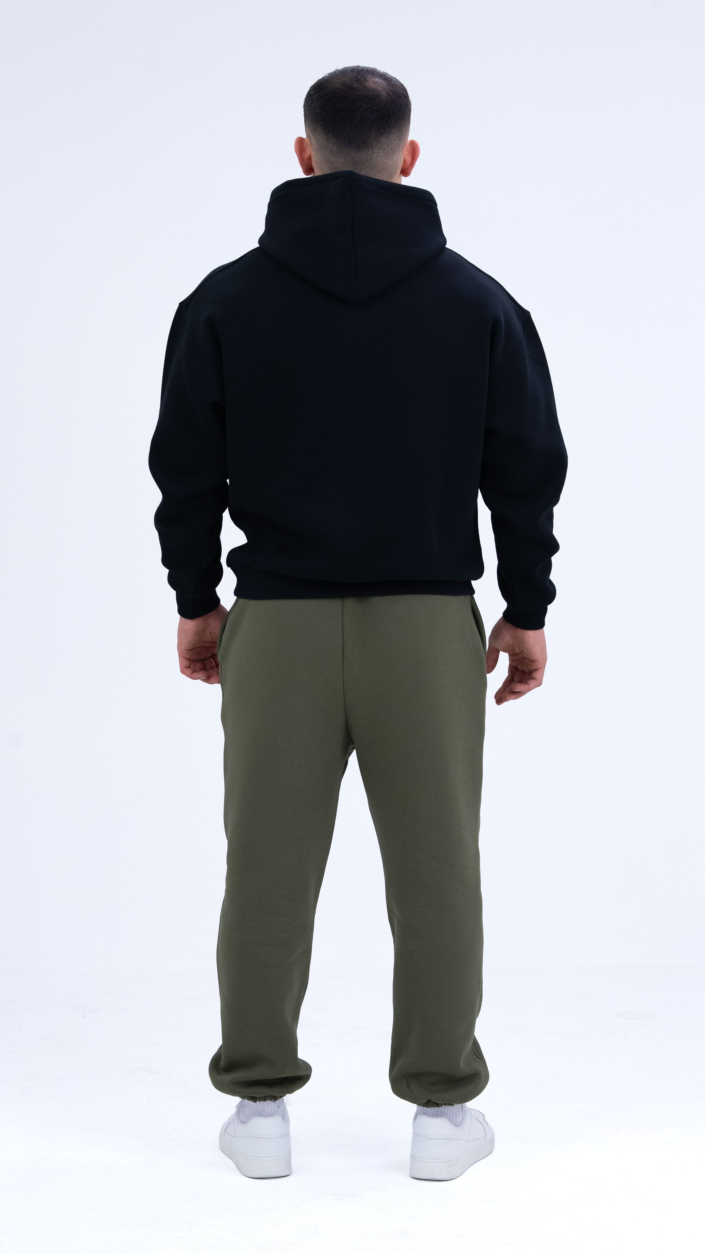 BASS Premium Oversize Eşofman Haki