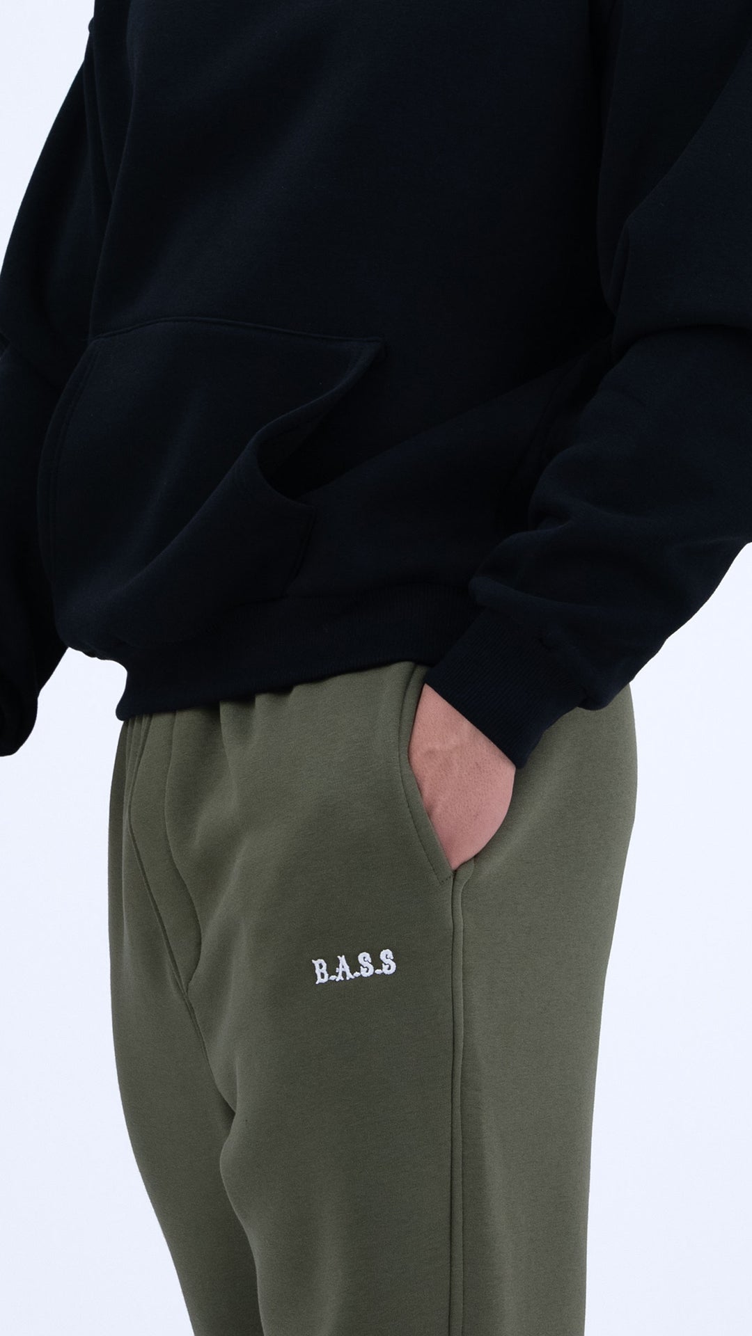 BASS Premium Oversize Eşofman Haki