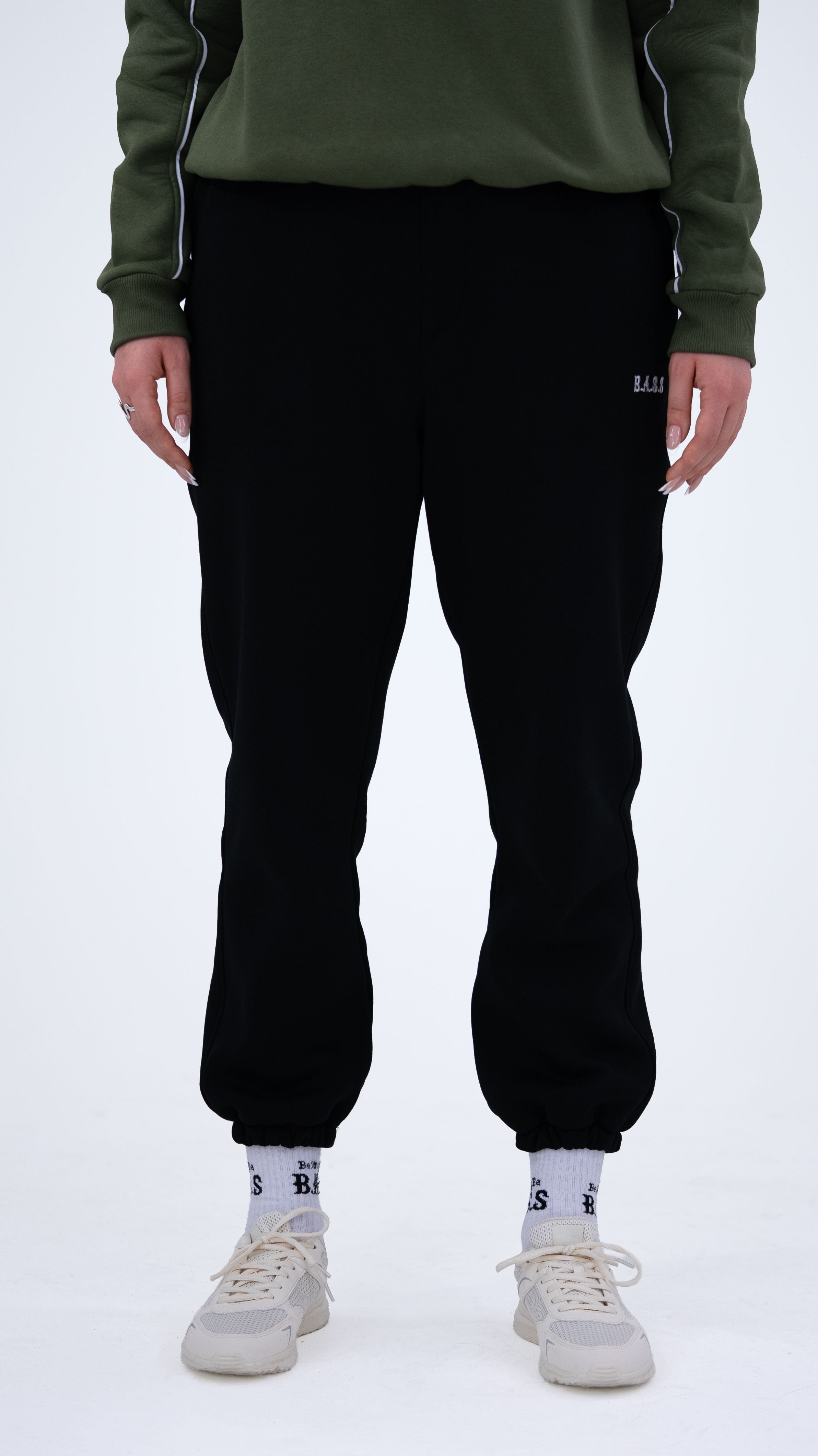 BASS Premium Oversize Eşofman Siyah