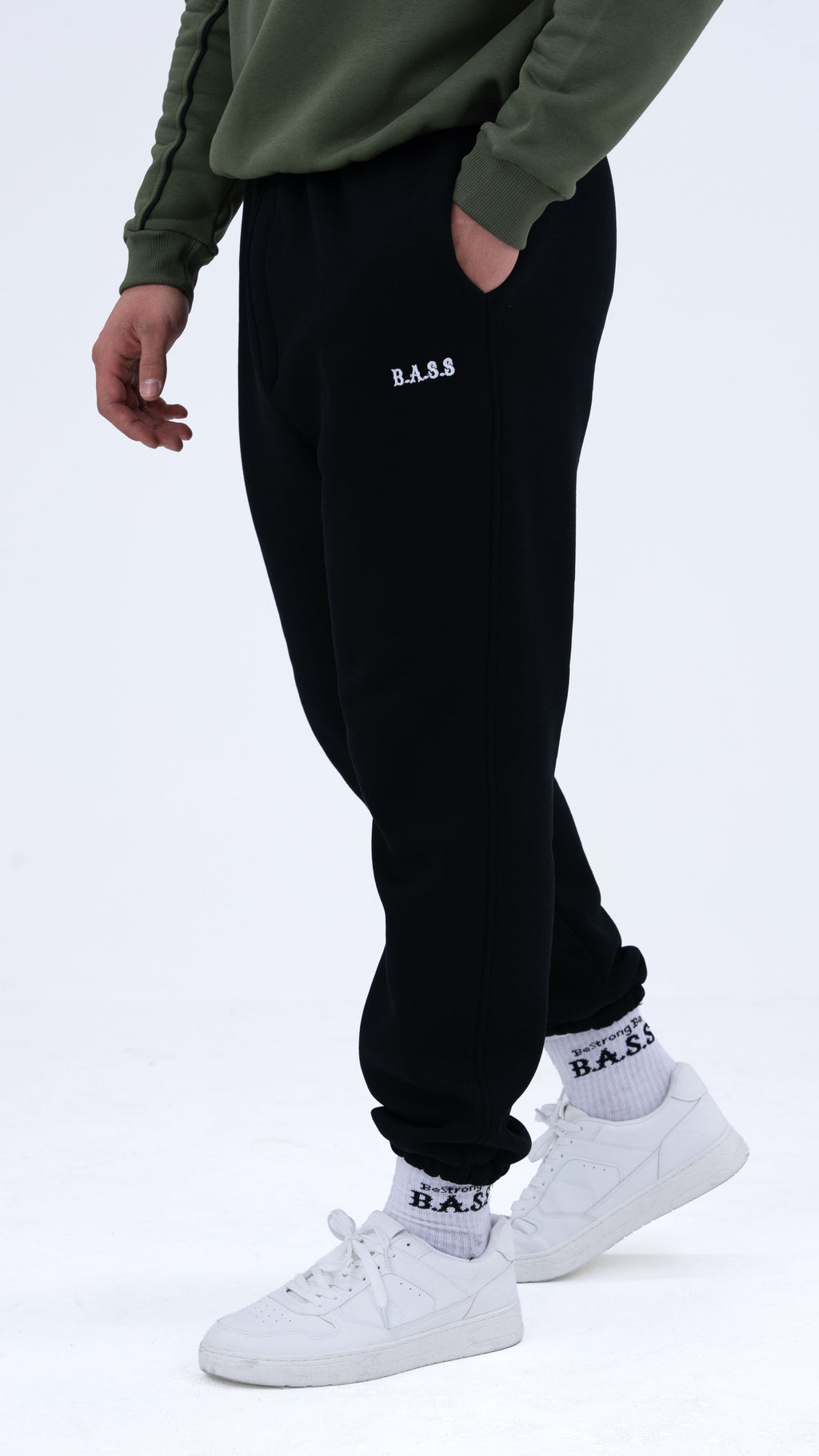 BASS Premium Oversize Eşofman Siyah