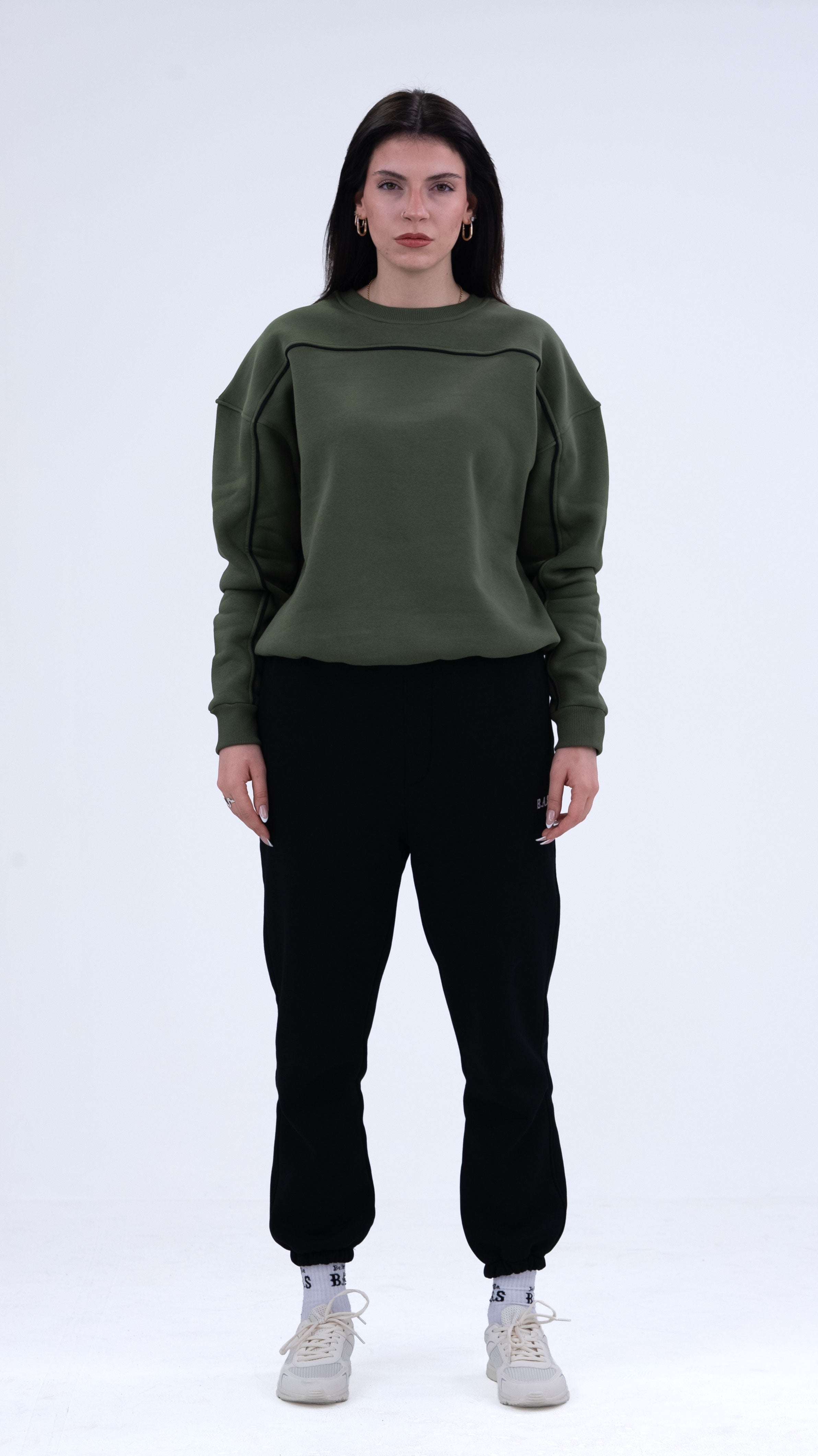 BASS Premium Oversize Eşofman Siyah