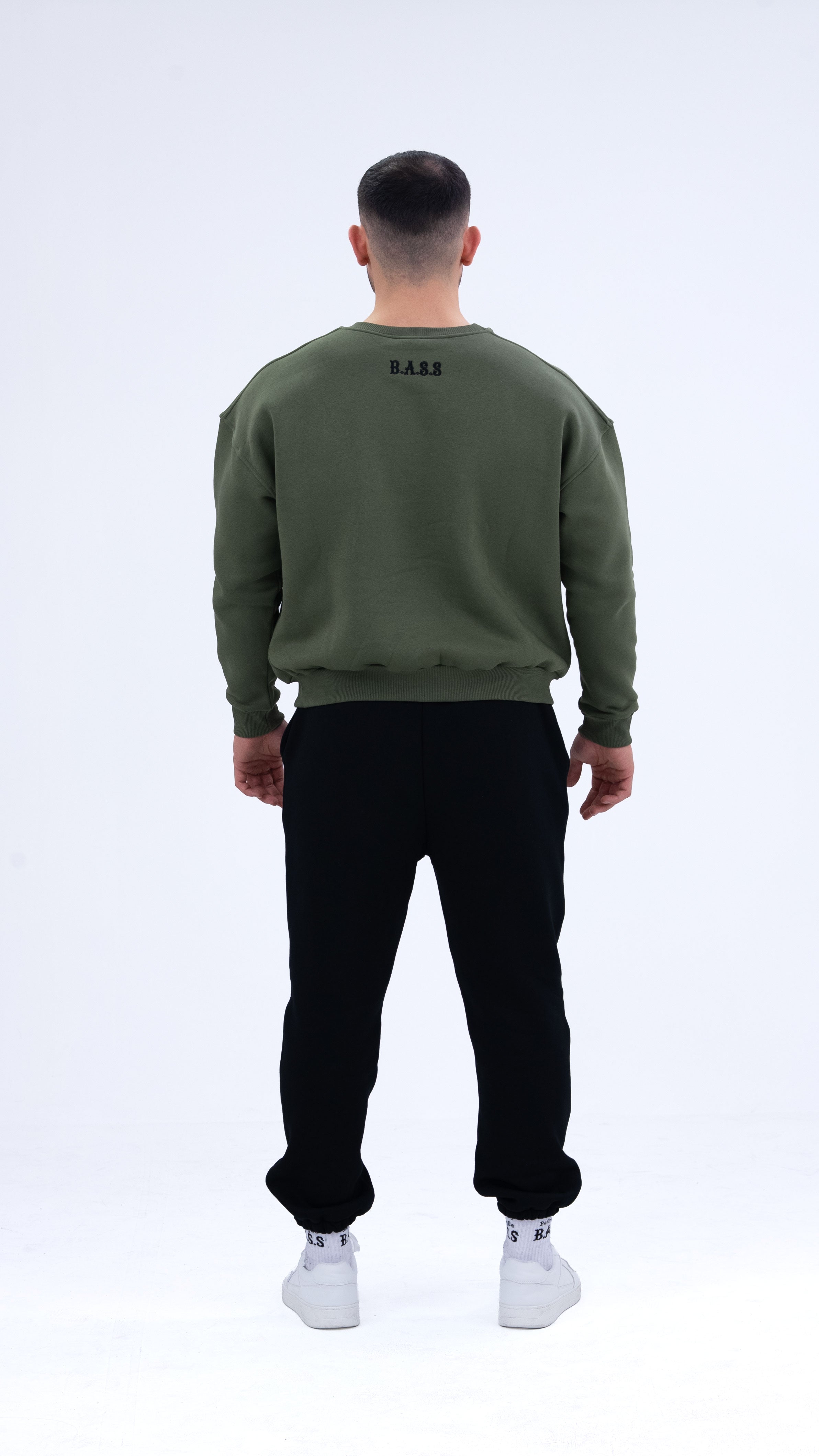 BASS Premium Oversize Eşofman Siyah