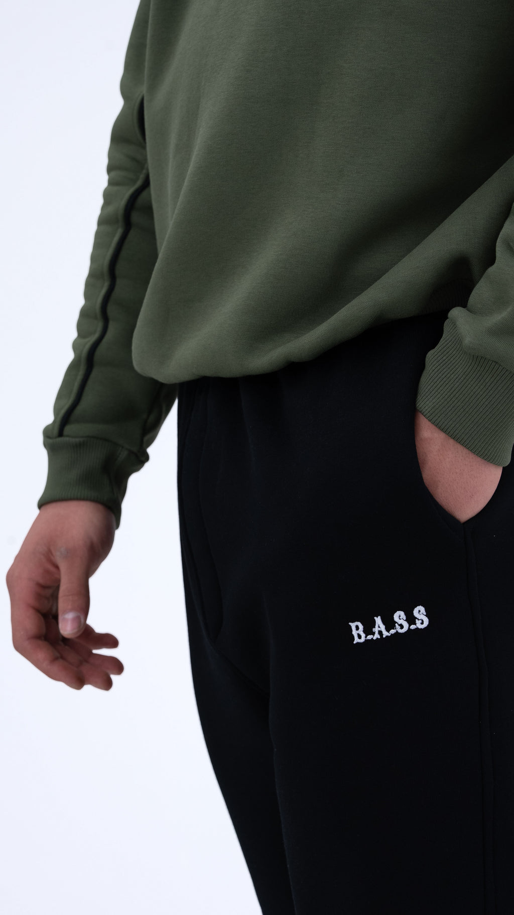 BASS Premium Oversize Eşofman Siyah