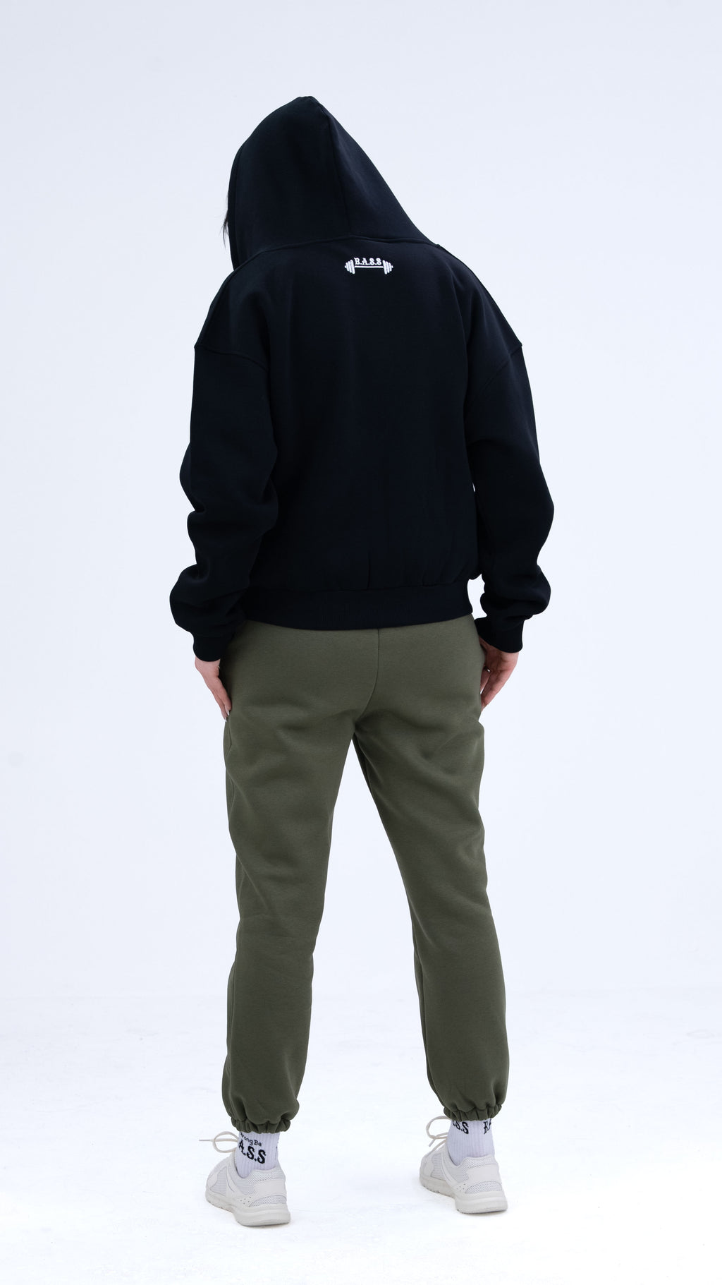 BASS Premium Oversize Hoodie Siyah