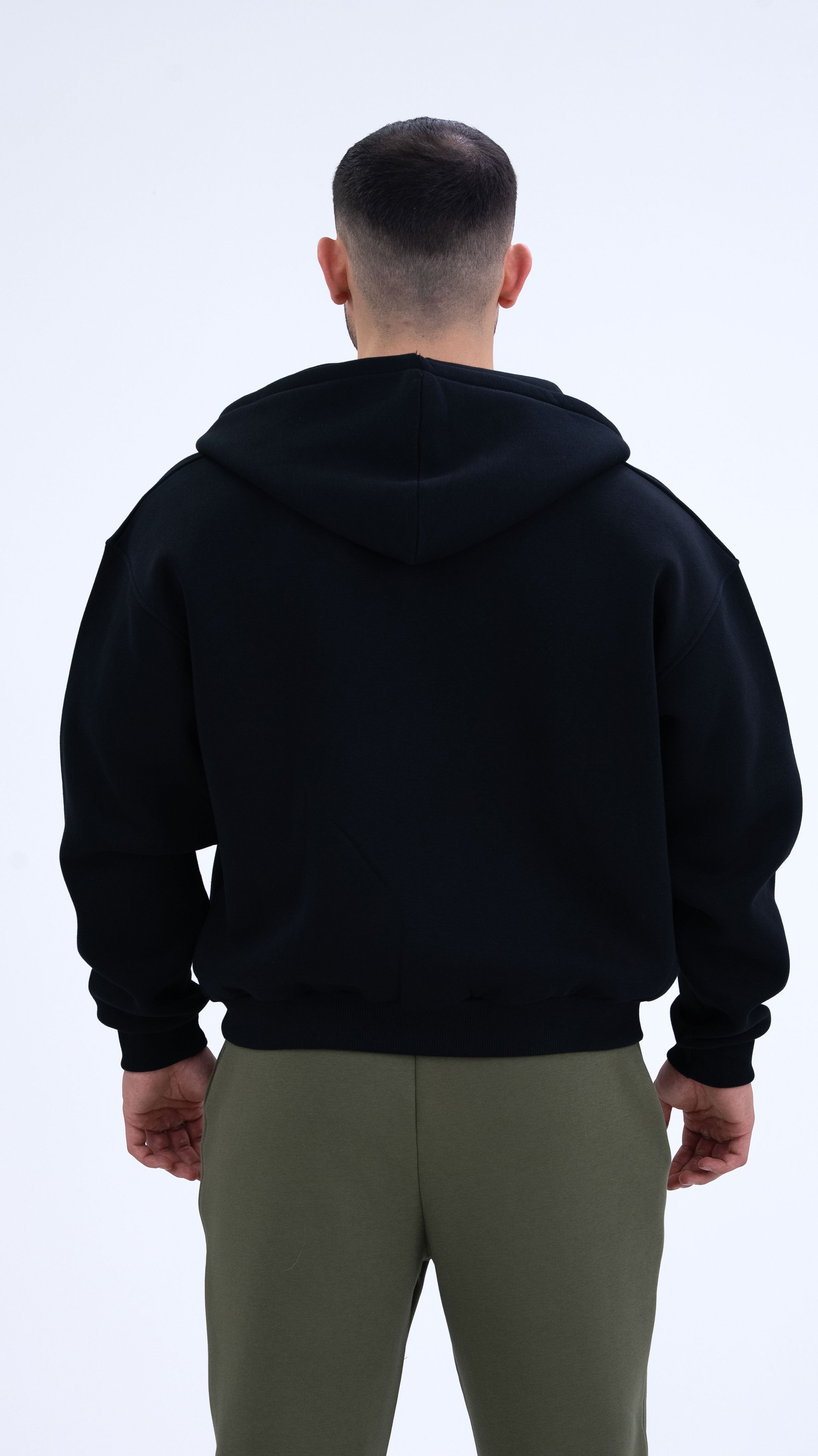 BASS Premium Oversize Hoodie Siyah